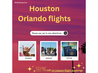 Huston Orlando flights
