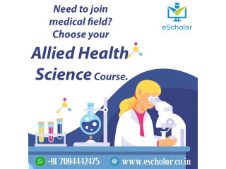 Need to join medical field? Choose your Allied Health Science Course