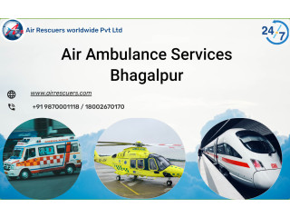 AIR AMBULANCE SERVICES IN BHAGALPUR - AIR RESCUERS